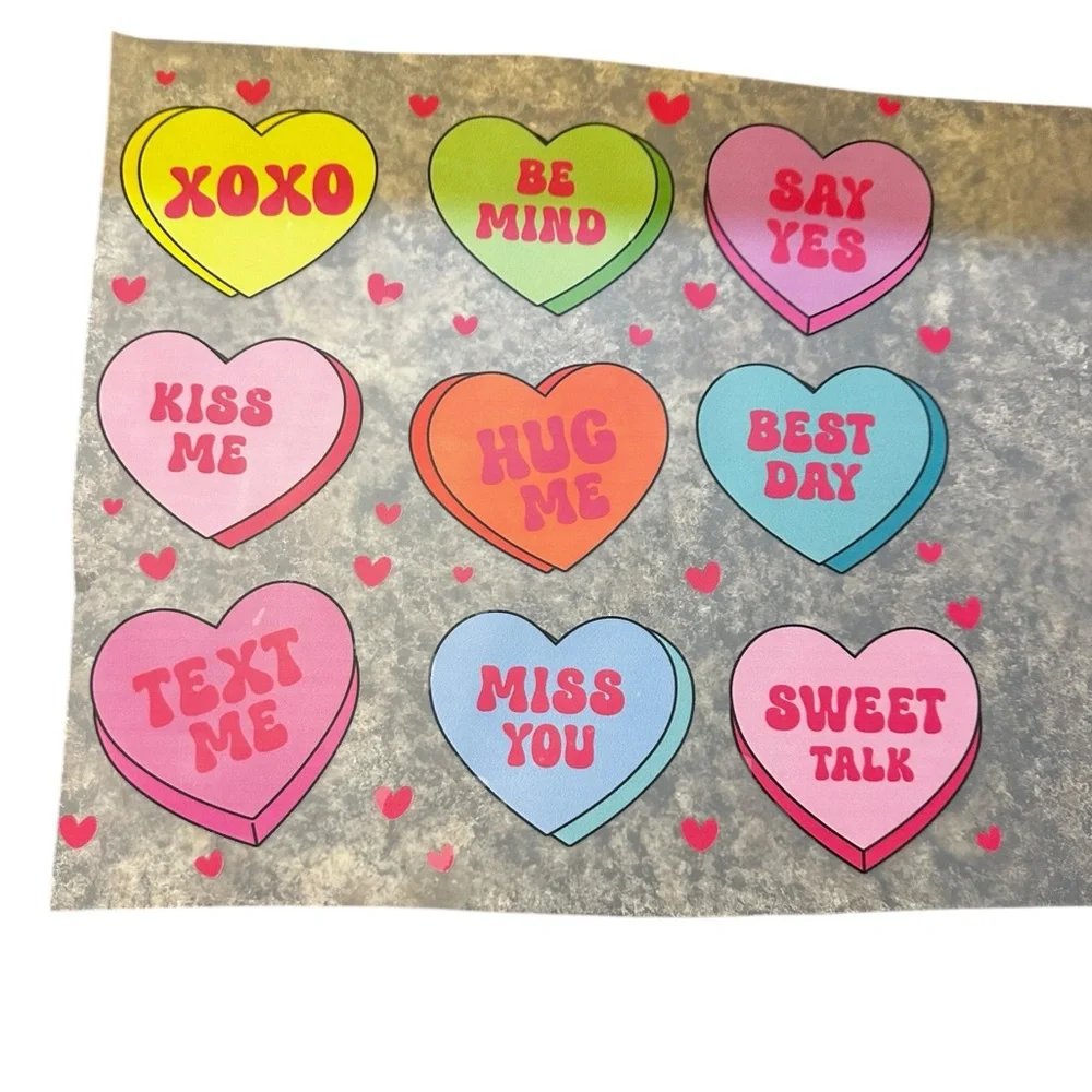 Handcrafted Valentine’s Day canvas Tote Bag - pick one - Buy now price - Picture 14 of 16